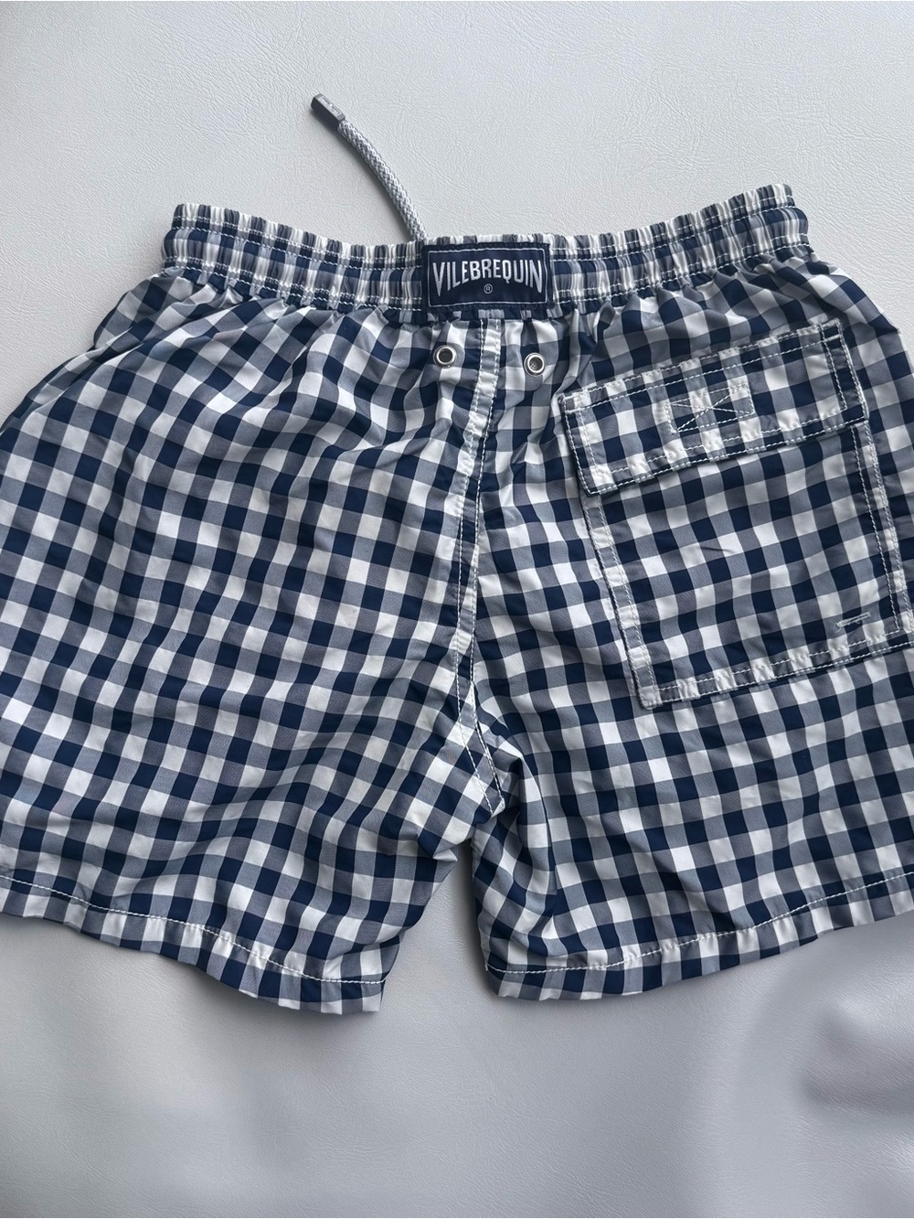 Vilebrequin Swimwear Vilebrequin 5T (no tag size) blue and white checkered - Picture 4 of 5